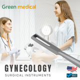 Kevorkian-Younge Endocervical Biopsy Curette – 12″ Length, 3 x 12 mm Tip, Without Basket – OB/GYN Surgical Instrument