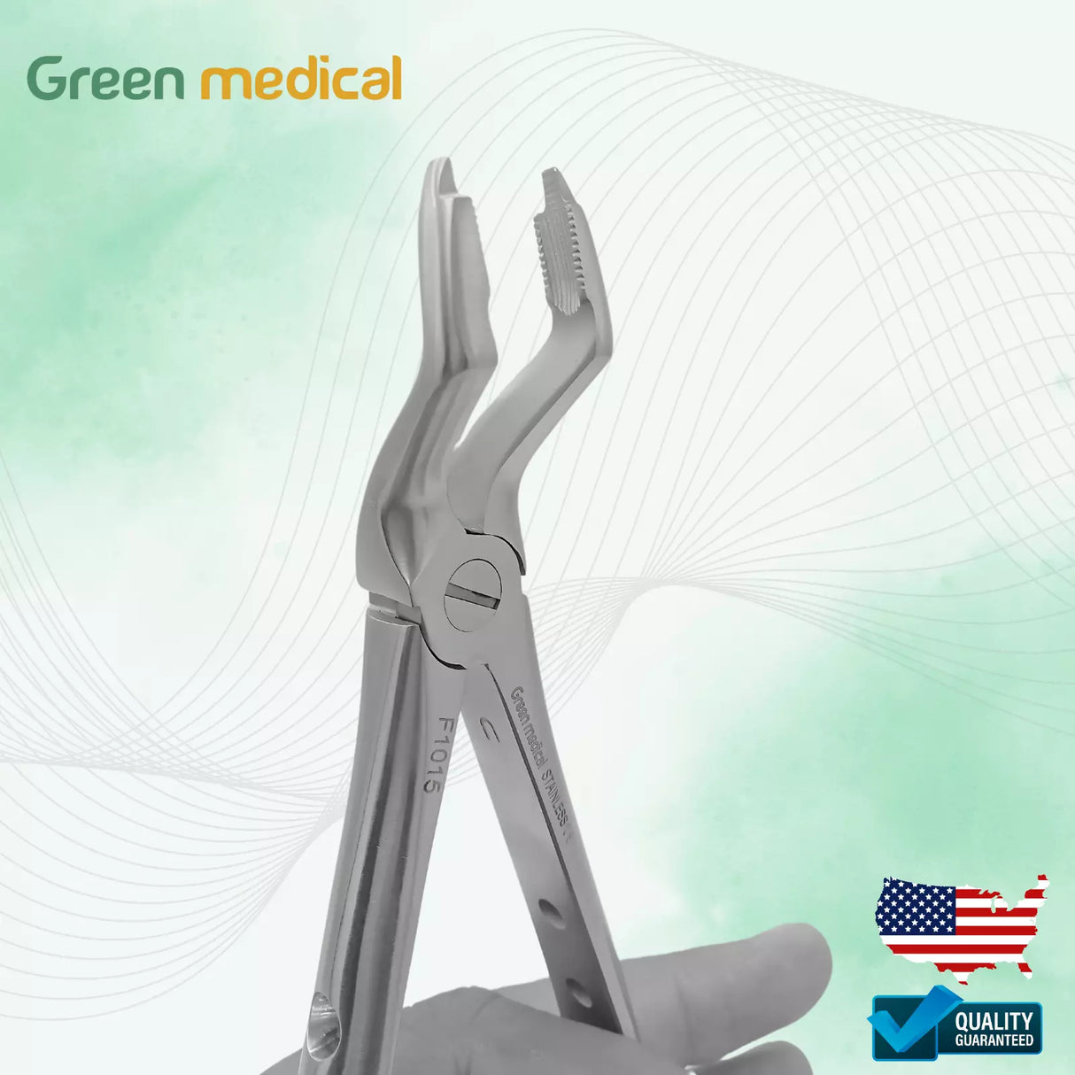 DENTAL EXTRACTION FORCEPS F-20 UPPER PREMOLAR 1ST & 2ND MOLARS
