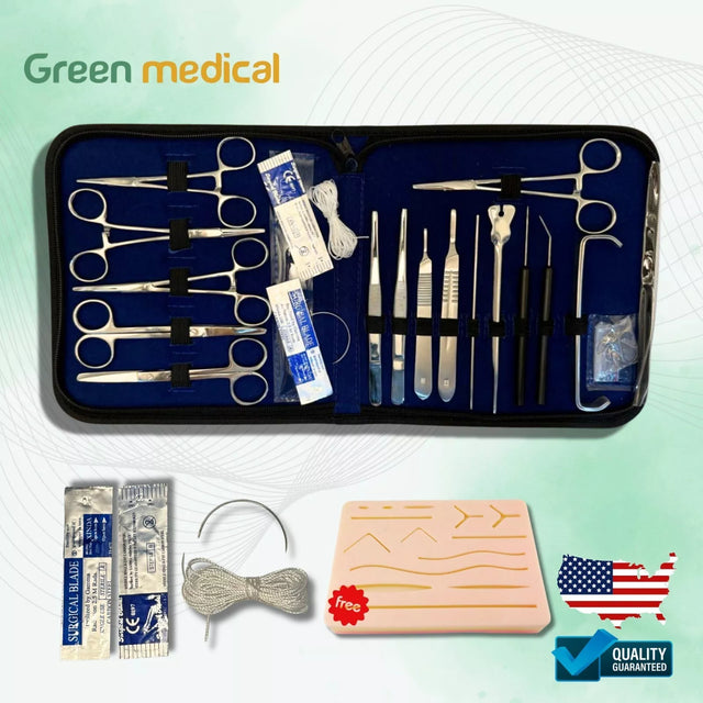 Veterinary Dissecting Kit 21Pcs Advanced Dissection Kit for Medical Biology & Veterinary Student