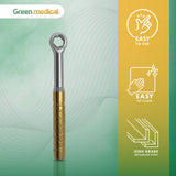 Dental Ratchet Wrench Hexagonal 6.35mm Handpiece Tool for Dental Procedures