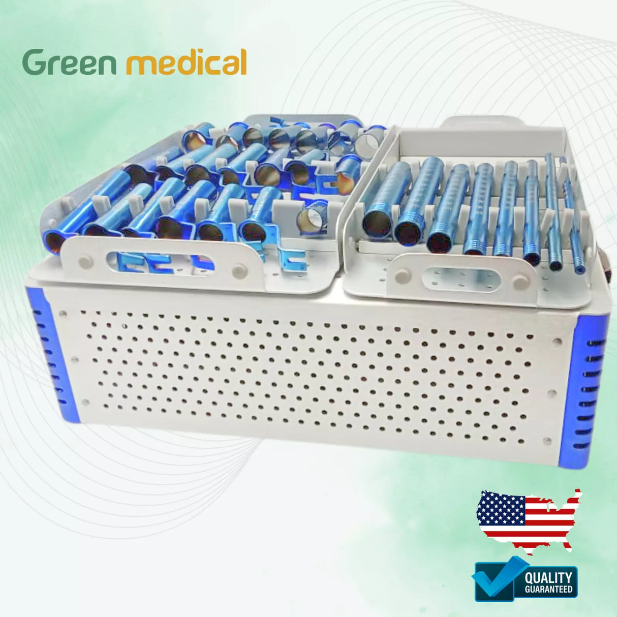 Mis Tubular Retractor Spine System Complete Set with Sterilize Box