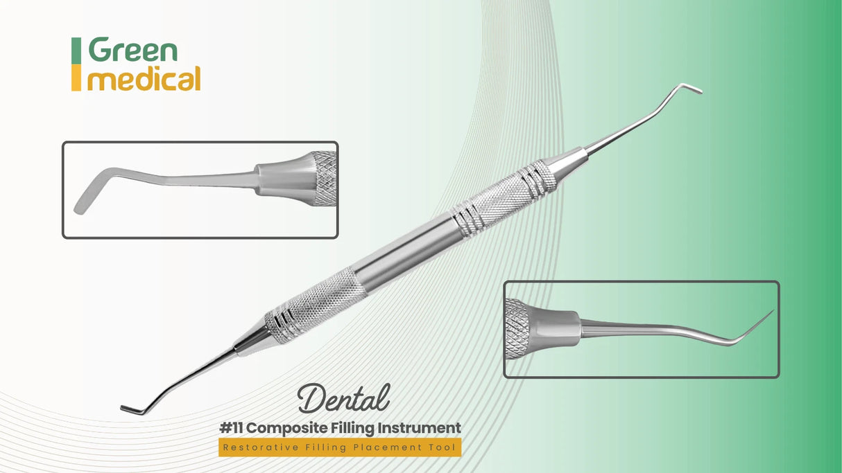 #11 Composite Filling Instrument – Dental Restorative Placement Tool