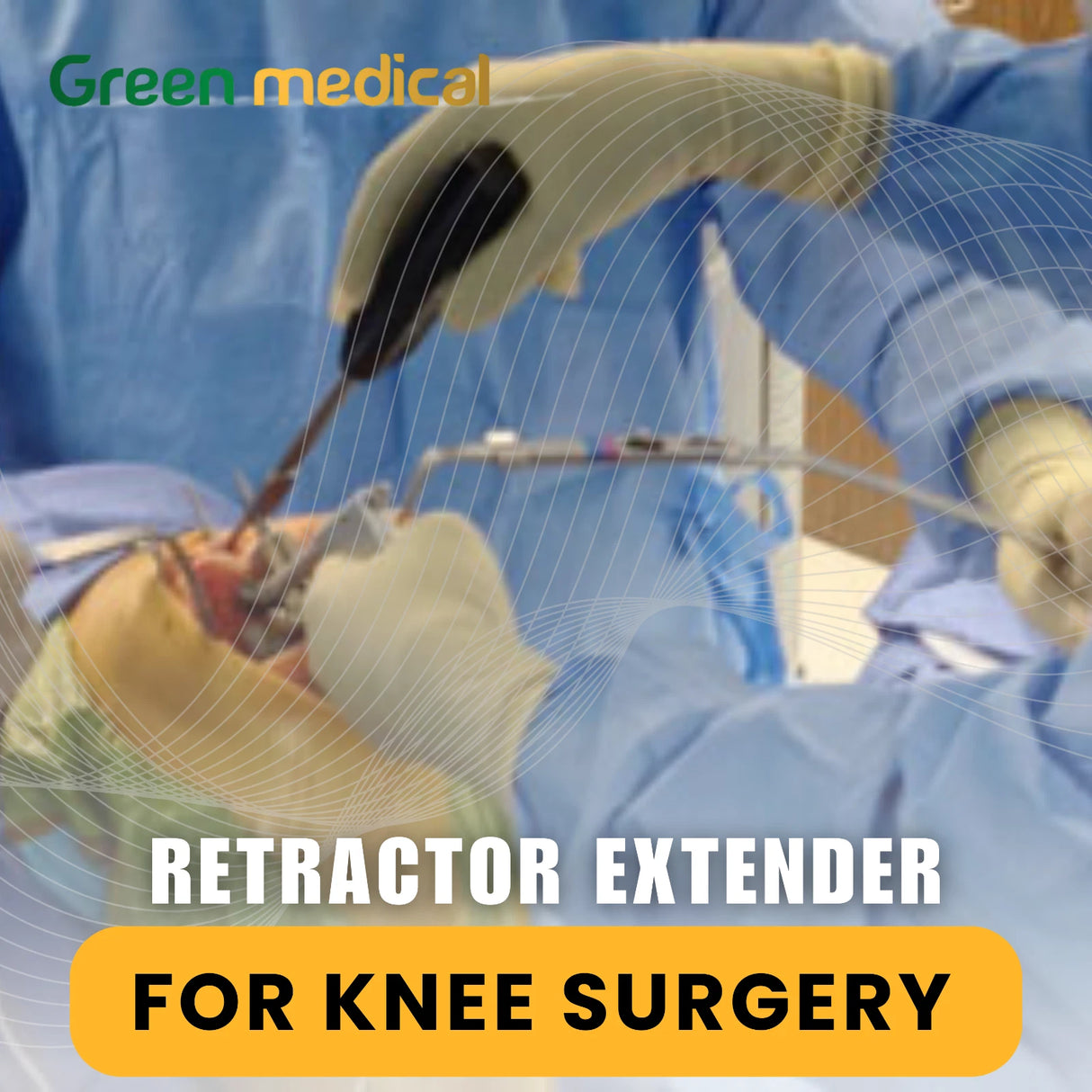 Pherson Mc Retractor Extender Surgical Instrument for Ophthalmic Procedures
