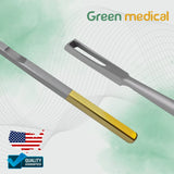 Kevorkian-Younge Endocervical Biopsy Curette – 12″ Length, 3 x 12 mm Tip, Without Basket – OB/GYN Surgical Instrument