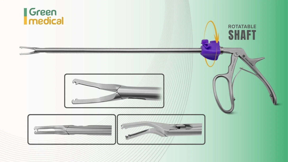 Laparoscopic Hemo-Lock Applier 10mmx330mm Large Reusable Surgical Instruments