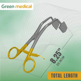 View More Lateral Vaginal Retractor 8 1/4″ Extra Long Thumb Ratchet Gold Handles