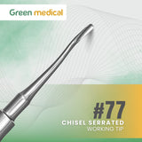 Chisel Elevator Serrated #77 Dental Surgical Instrument German Grade