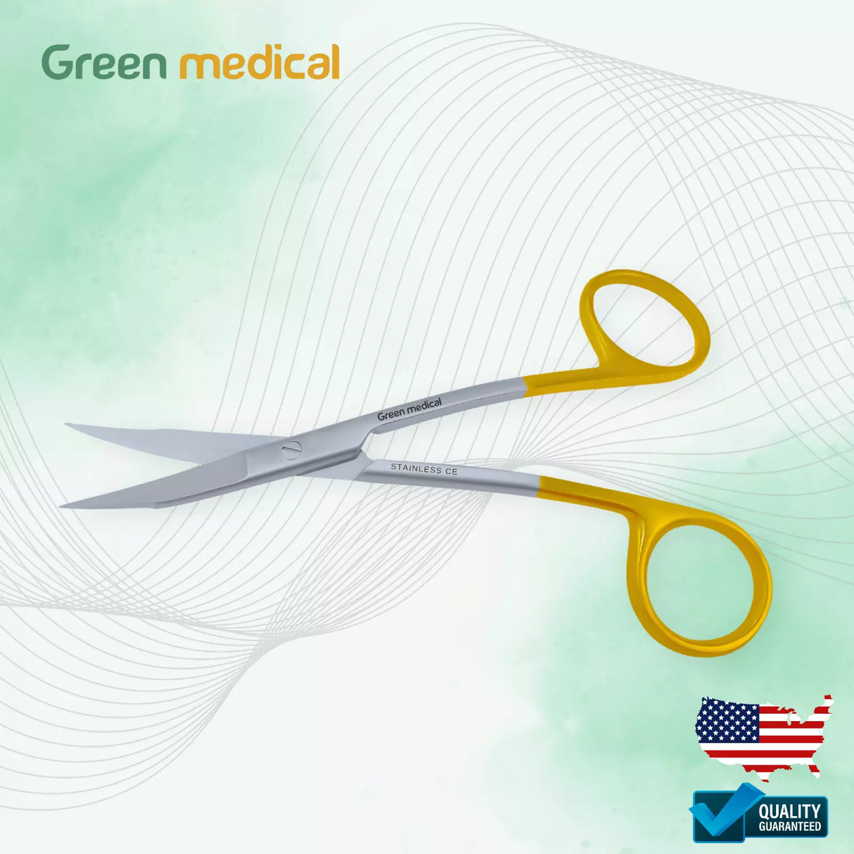 Goldman Fox Scissor 5" (13 CM) With TC Tip Super Cut Gum Scissors