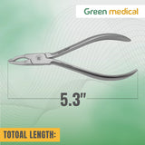 1 clear aligner pliers, maxillary Orthodontic Instrument for Upper Arch German Grade