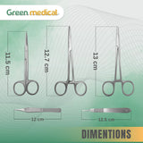 Premium Suture Practice Kit with Silicon pad for Medical Students Training