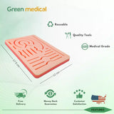 TYPE C Silicon Skin Suture Practice Pad G16 For The Medical Students